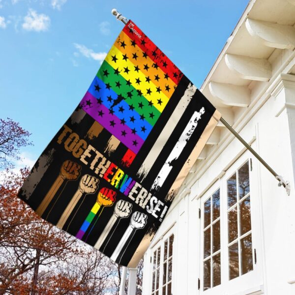 Together We Rise LGBT Pride Flag: Show Your Support - Image 2