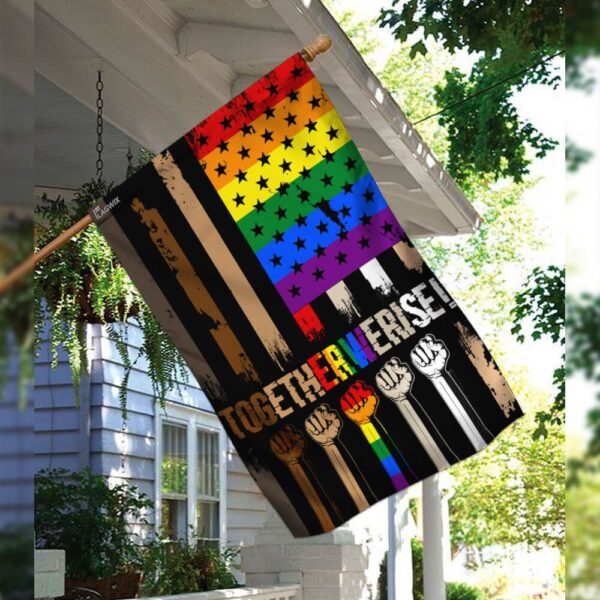Together We Rise LGBT Pride Flag: Show Your Support - Image 3
