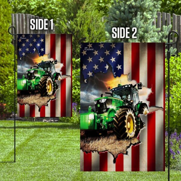 Tractor Farmer American Flag THB2370F1 - Image 10
