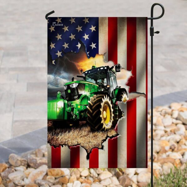 Tractor Farmer American Flag THB2370F1 - Image 8