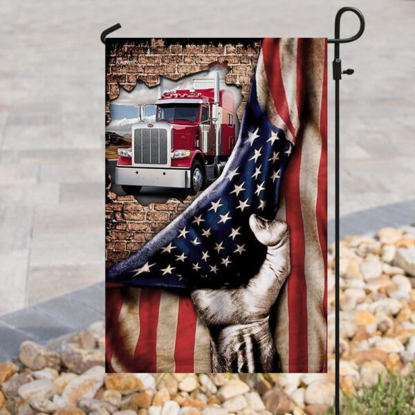 Truck Driver American Flag THN2105 - Image 8