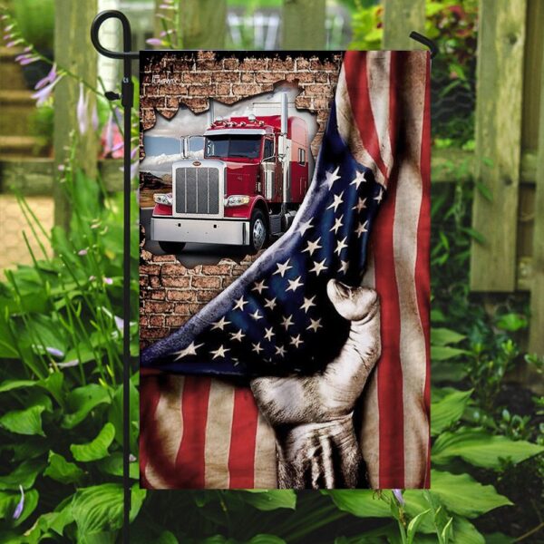 Truck Driver American Flag THN2105 - Image 7
