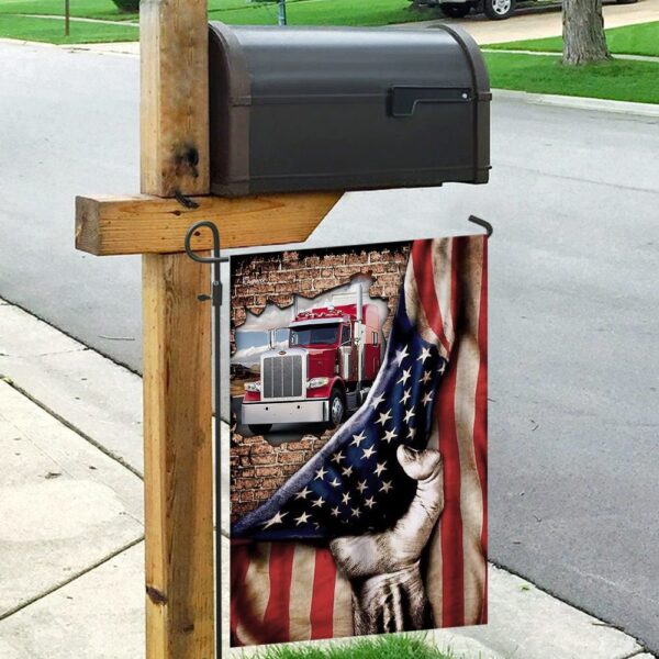 Truck Driver American Flag THN2105 - Image 9