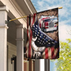 Truck Driver American Flag THN2105