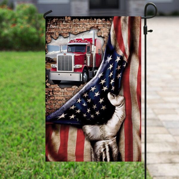 Truck Driver American Flag THN2105 - Image 6