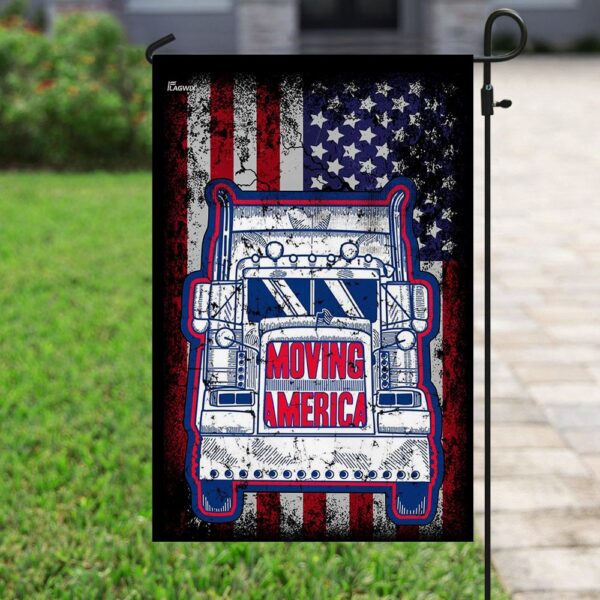 Truckers Move America Flag: THN2021F3 - Support American Truckers - Image 6