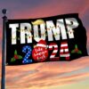 Trump 2024 Christmas Flag: Take America Back
