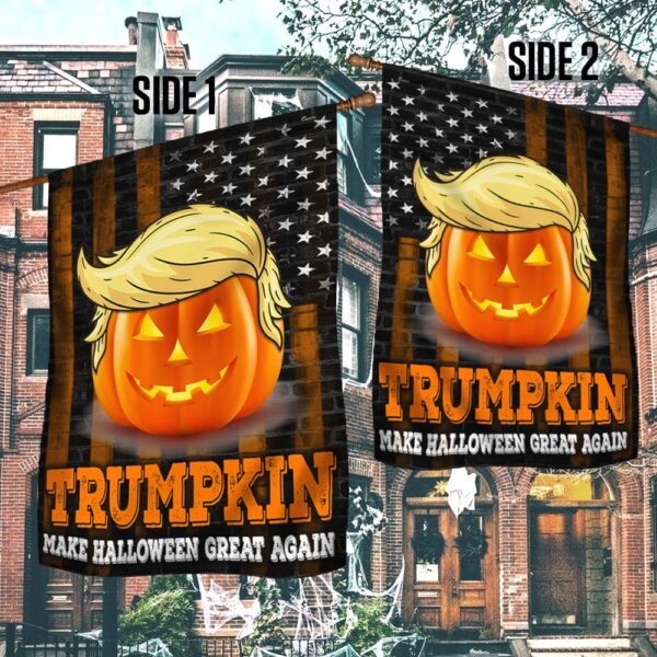 Trumpkin Halloween Flag: Make Halloween Great Again - Image 3