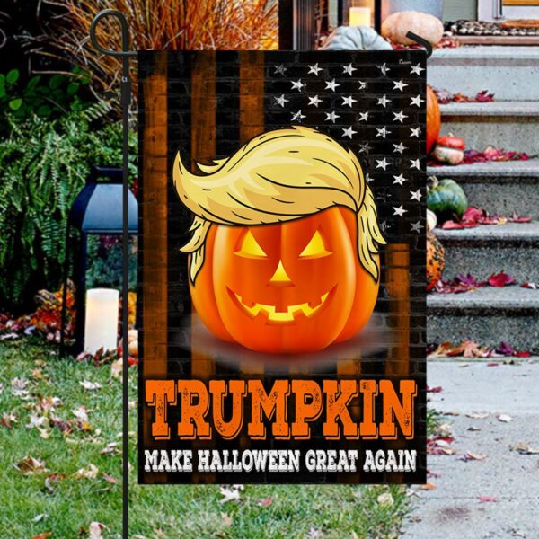 Trumpkin Halloween Flag: Make Halloween Great Again - Image 5
