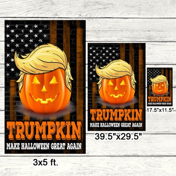 Trumpkin Halloween Flag: Make Halloween Great Again - Image 7