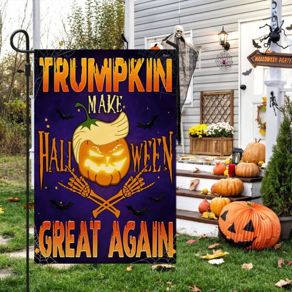 Trumpkin Halloween Flag: Make Halloween Great Again - Image 4