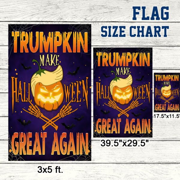 Trumpkin Halloween Flag: Make Halloween Great Again - Image 7