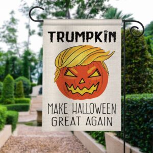 Trumpkin Trump Pumpkin Garden Flag: Show Your Spirit!