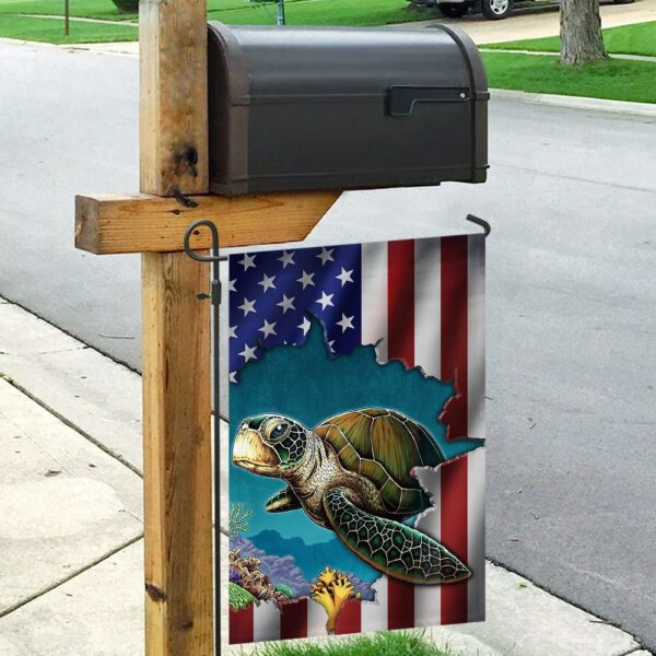 Turtle Flag QNK252F: High-Quality Outdoor Decor - Image 9