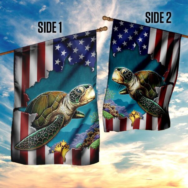 Turtle Flag QNK252F: High-Quality Outdoor Decor - Image 5
