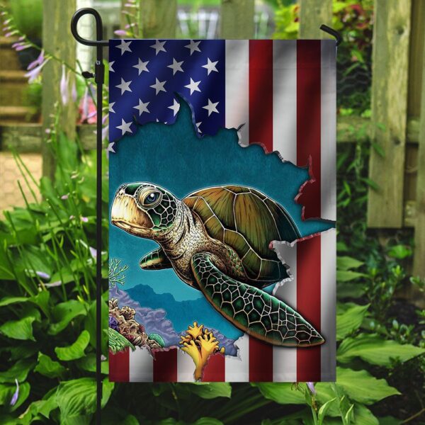 Turtle Flag QNK252F: High-Quality Outdoor Decor - Image 7