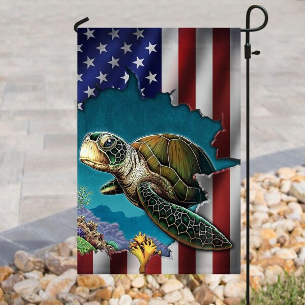 Turtle Flag QNK252F: High-Quality Outdoor Decor - Image 8