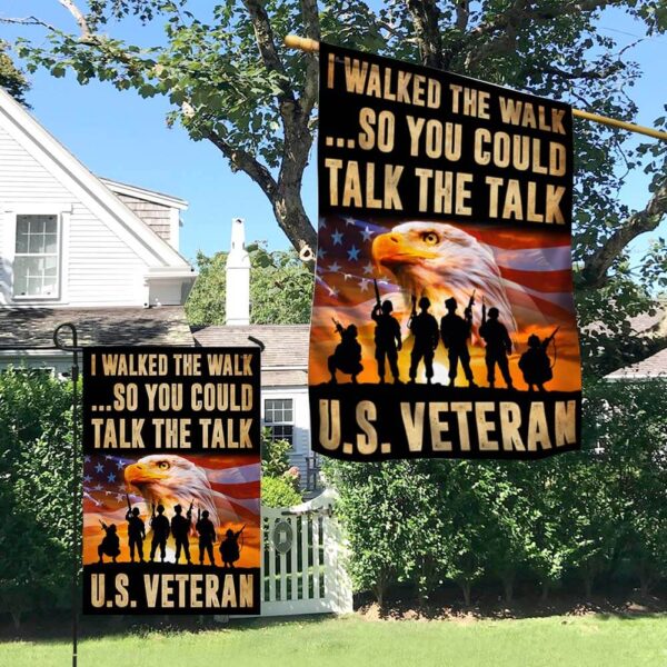 Veteran Flag: I Walked The Walk - TQN1015F - Image 4