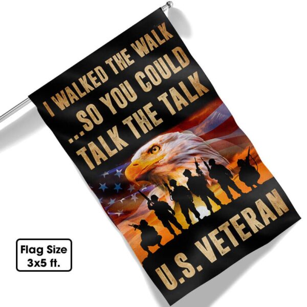 Veteran Flag: I Walked The Walk - TQN1015F - Image 8