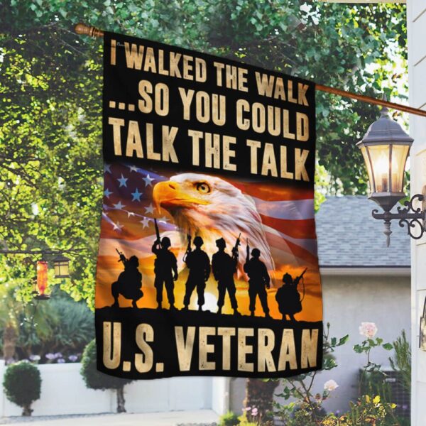 Veteran Flag: I Walked The Walk - TQN1015F - Image 2