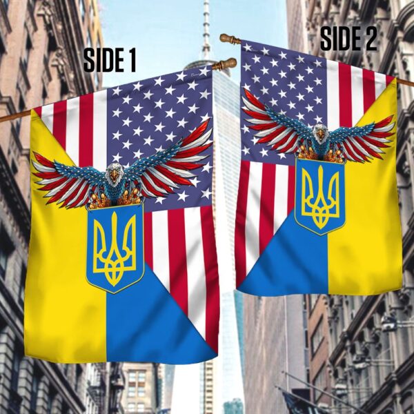 Ukrainian American Flag TRL1871F: Show Your Support - Image 3