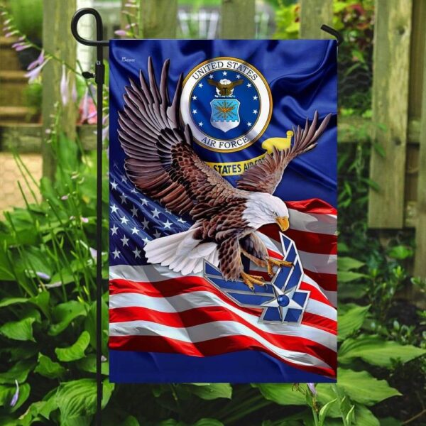 American Eagle Garden Flag: US Air Force Patriotic Decor - Image 2
