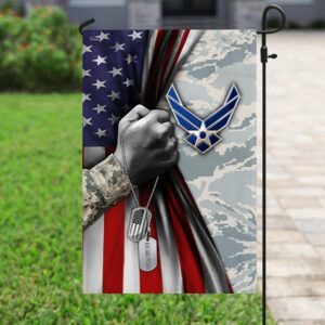 American Garden Flag: US Air Force Patriotic Decor
