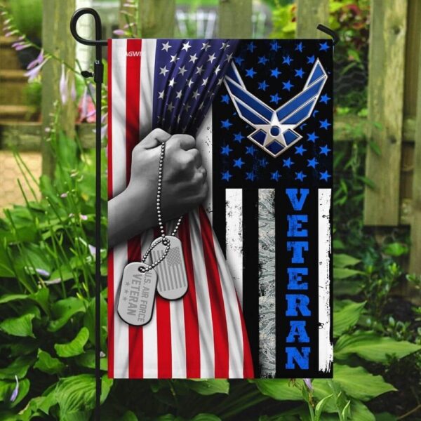 USAF Veteran Garden Flag: Honor a Hero's Service - Image 2