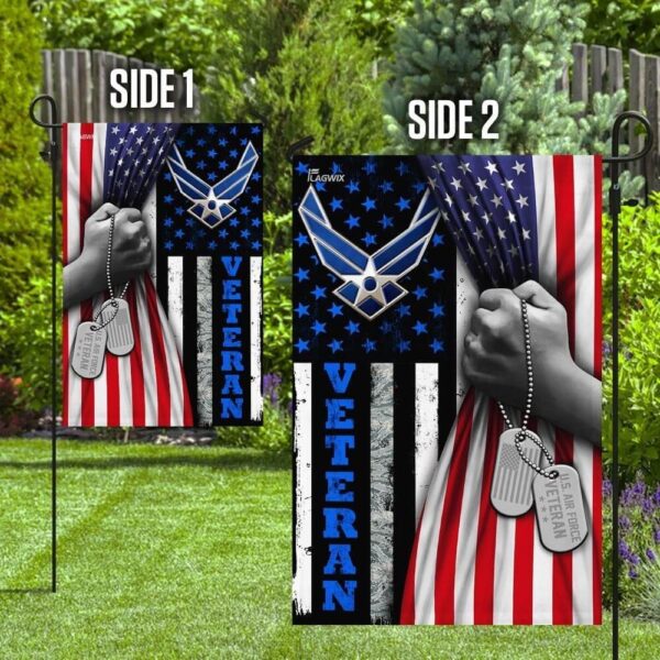 USAF Veteran Garden Flag: Honor a Hero's Service - Image 3