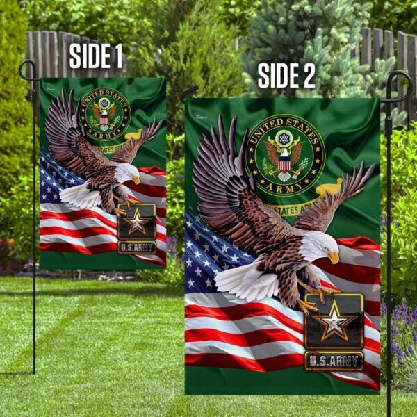 American Eagle Garden Flag: Patriotic US Army Decor - Image 3