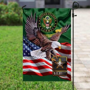 American Eagle Garden Flag: Patriotic US Army Decor
