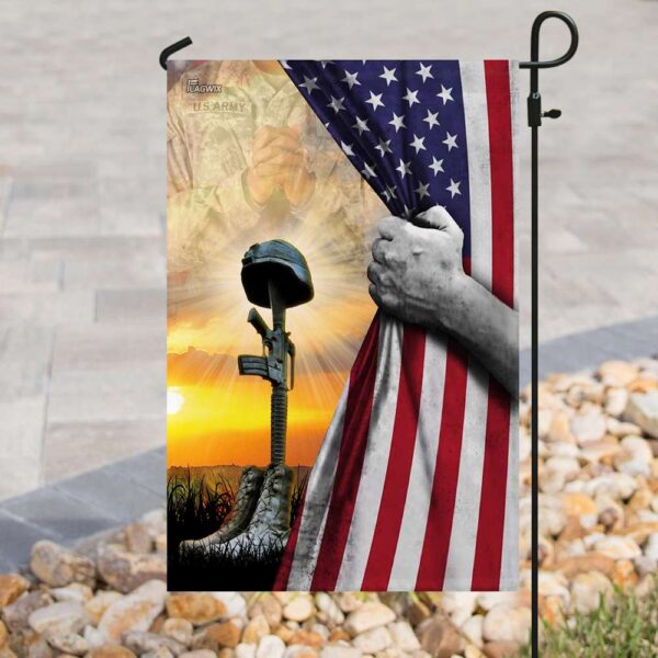 United States Army Fallen Soldiers Memorial Flag THB2210F - Image 8