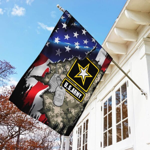 US Army Flag THB2003F: Official Military Banner for Display - Image 2