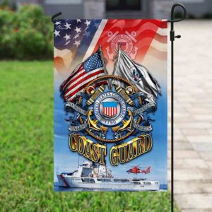 United States Coast Guard Garden Flag