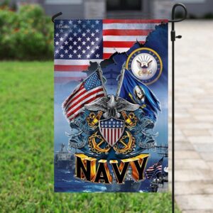 United States Navy America Garden Flag