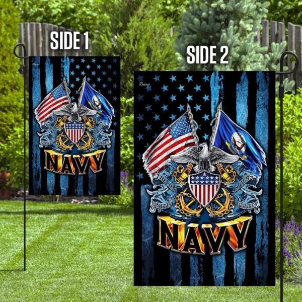 United States Navy American Garden Flag - Image 3