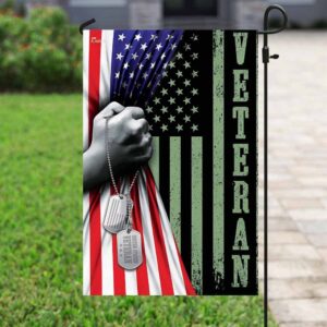 United States Veteran America Garden Flag