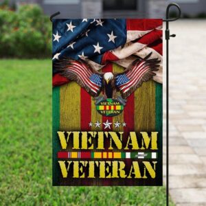 United States Vietnam Veteran Garden Flag