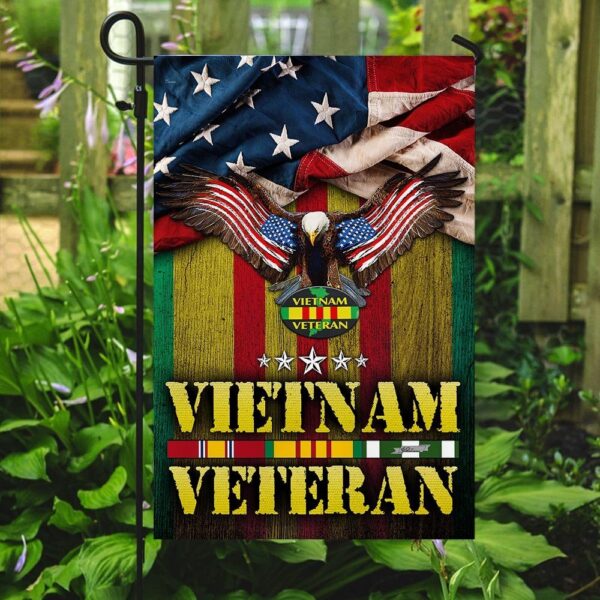 United States Vietnam Veteran Garden Flag - Image 2