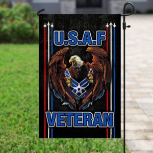 US Air Force Veteran Garden Flag: Proudly Display Your Service