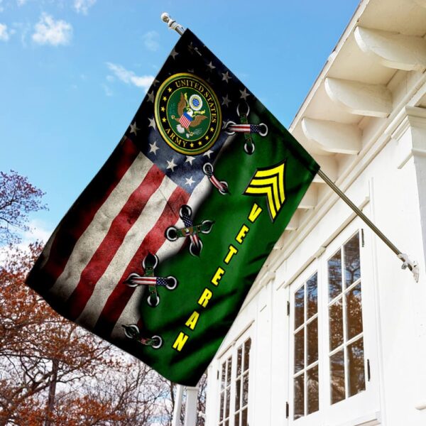 US Army Sergeant Veteran Flag - PN275F: Show Your Pride - Image 7