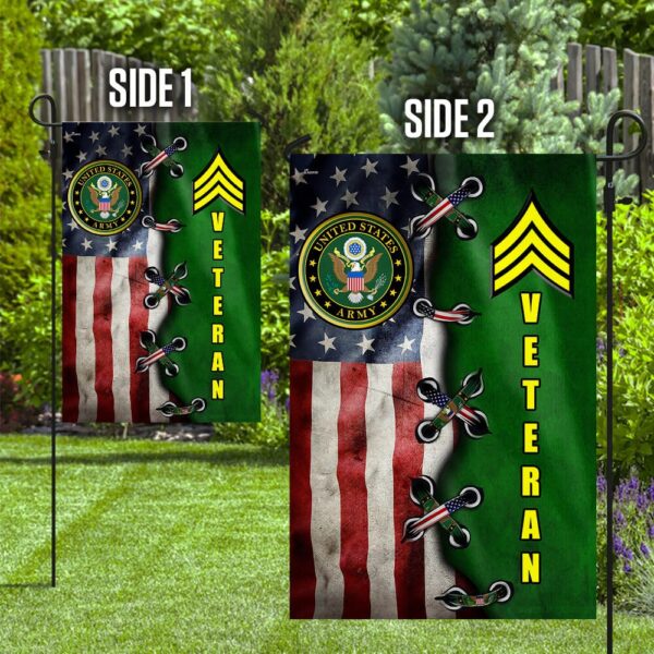 US Army Sergeant Veteran Flag - PN275F: Show Your Pride - Image 5