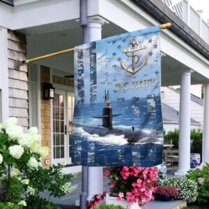 US Navy 688 Class Attack Submarine Flag: ANL32Fv9