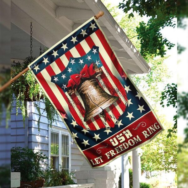 Let Freedom Ring: USA Patriotic Flag - Image 3