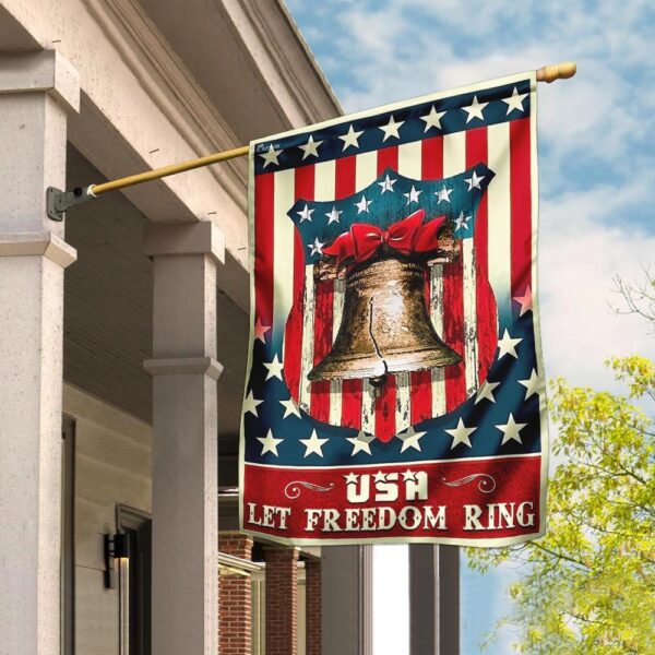Let Freedom Ring: USA Patriotic Flag