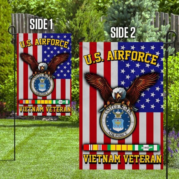 USAF Vietnam Veteran Garden Flag: Honor Their Service - Image 3
