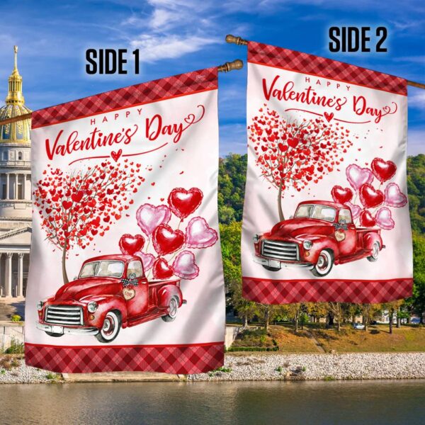 Valentine's Day Flag Truck: Loads of Love (TQN843F) - Image 2