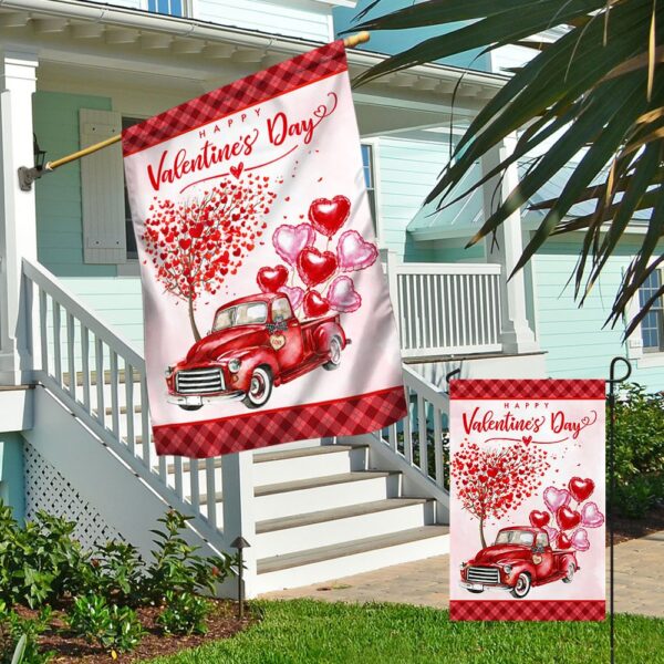 Valentine's Day Flag Truck: Loads of Love (TQN843F) - Image 4
