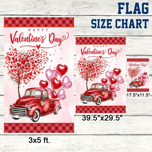 Valentine's Day Flag Truck: Loads of Love (TQN843F) - Image 7
