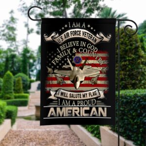 Veteran Air Force Garden Flag: Proudly Display Your Service